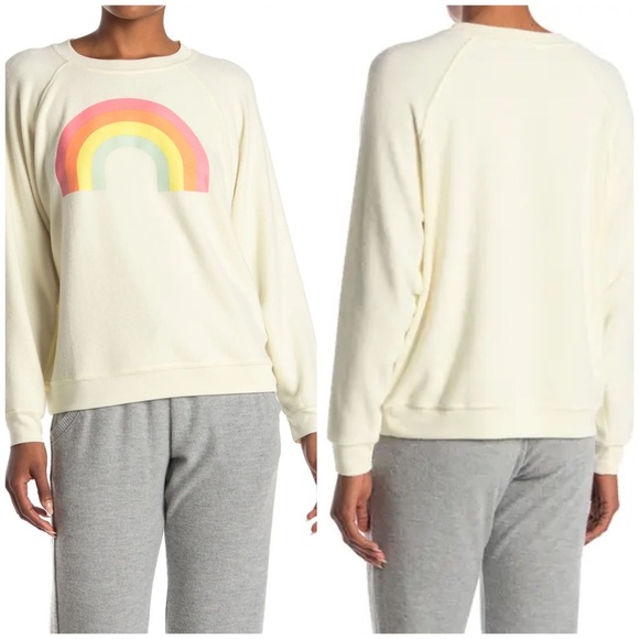 NWT Wildfox After The Rain Sommers Sweatshirt med - Picture 1 of 11